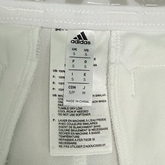 Adidas Men's White Aeroready Baseball Pants, Size S - Picture 7 of 8